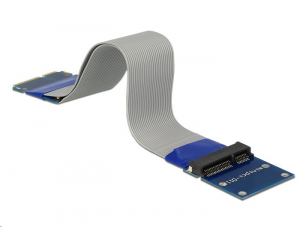 Delock Mini PCI Express / mSATA hosszabbító kábel 13cm (65837)